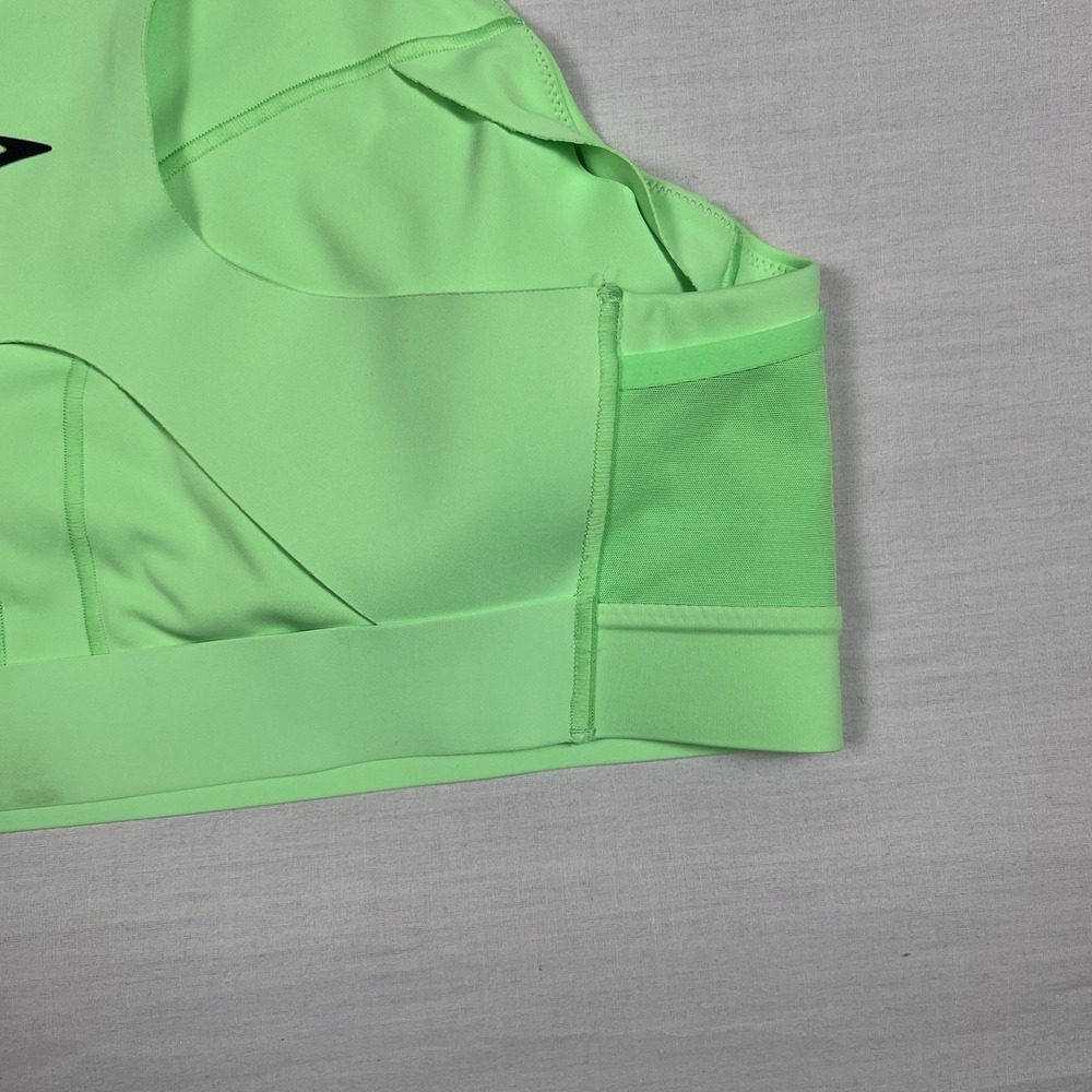 Brooks Women's Drive 3 Pocket Run Bra Size 40 C/D Bright Green Athletic Sports - Picture 10 of 13